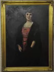 Lg. Oil Portrait sgd. Louis Betts