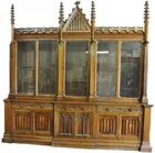 Massive Gothic-style Breakfront
