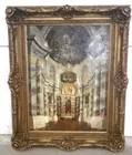 Gold Gilt Framed Oil On Canvas w/ COA