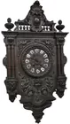 Black Forest Carved Wall Clock