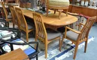 Benny Linden Teak Dining Table & Chairs