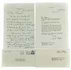 Lot 2046: Richard Nixon (1913-1994) 1976 Signed Wh