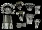 Lot 2606: 112 Pc. Alvin Mfg Co. Sterling Silver Fl