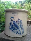 Blue Decorated Stoneware