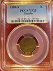 #16 1909-S Lincoln Cent, VF-25