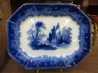 Large Flow Blue Platter