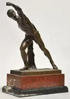 Bronze Sculpture of Male Athlete
