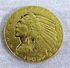 1909 $5 Indian US Gold   Braun and Helmer