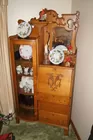 Antique Oak Secretary Bookcase