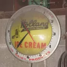 Vintage Holland Dairy Ice Cream Bubble Clock