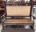 Renaissance Revival Settle Bench C.1830