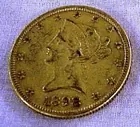 1898 $10 US Gold   Braun & Helmer