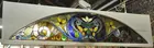 88 x 22 in. Stained Glass Window w/Jewels