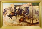 Olaf Wieghorst (1899-1988) The Hoffman Bar Oil