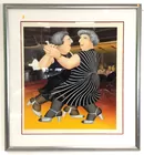 Framed Signed Beryl Cook Lithograph