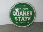 Quaker State oval. 24