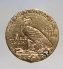 1909 $2.50 Indian head gold coin