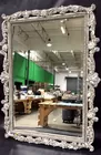 Douglas Cloutier Signed Crystal Wall Mirror