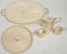 Early 1900s 5-pc. Indian Silver Coffee Service
