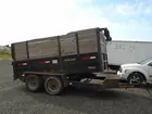 Pequea 12' dump trailer 10,000 GVW