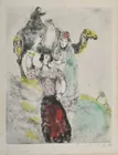 Sgd. Chagall Etching.