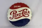 Drink Pepsi Cola Advertising Cap Sign