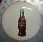 36 White Porcelain Coca Cola Button