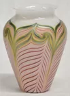 Zellique Art Glass Vase, 7 in. tall