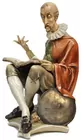 Borsato Don Quixote Figurine, 12.5 in. tall