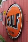 Gulf Porcelain Sign