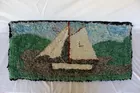 Early Nautical Hooked Rug