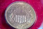 #21 1866 Two C. pc. UNC.