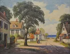 Signed John A. Servas Painting