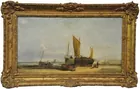 Painting of Ships Sgd. G.D. Callow, 1886