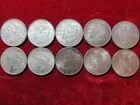 #52 (10) Silver Dollars XF-AU.