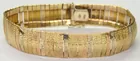 14K Multicolor Gold Vintage Bracelet