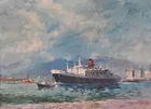 Sgd. Robert P. Davis Oil Painting