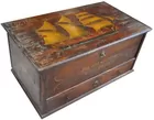 Hand-painted Waterwitch-design Trunk