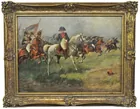 Napoleon Painting in style of Juliusz Kossak