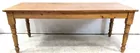 Large Rustic Wood Farmhouse Table