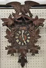 Carved Black Forest Cuckoo Clock, 23-in. Long