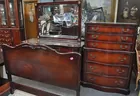 3-pc. Mahogany Bedroom Set