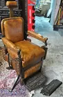 Sgd. LOUIS HANSON CO. Antq. Barber Chair