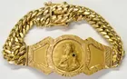 14K Religious Bracelet, 45.8 total pennywt.