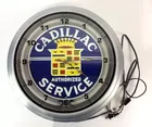 Cadillac Authorized Service Large Wall Clock