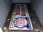10ft socony porcelain sign