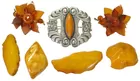 Amber Jewelry, One w/Sterling