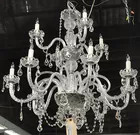 12-Arm Venetian Glass Light Fixture