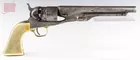 Engraved Colt 1860 Army Percussion Revolver w Case