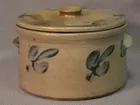5 Cake Crock w/ Turkey Tracks